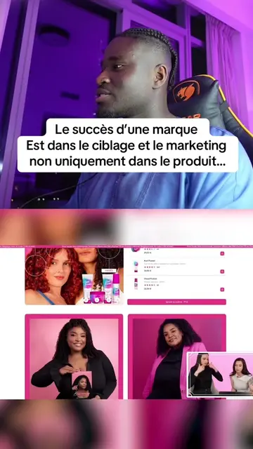 Tu penses qu’elles sont la cible ? La DA est dédiée à ta cible et rien d’autre. 