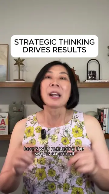 Here’s why Strategic Thinking is so critical: it’s what connects the dots betwee
