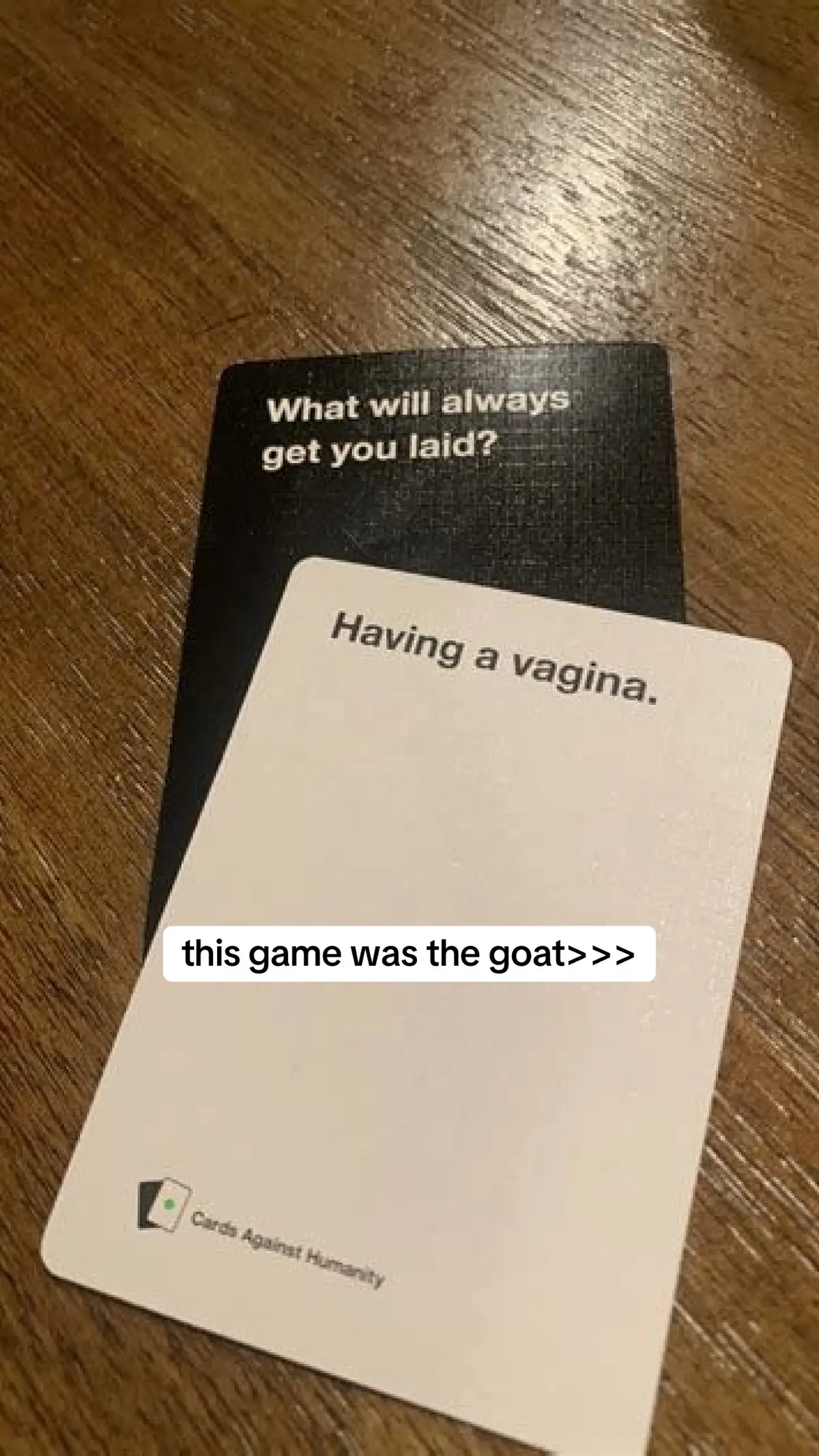 #cardsagainsthumanity #newapp #funnygame #wasabiapp #funny 