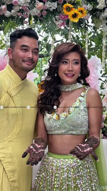 Asmi & shashank mehendi . #garimaflorist #ashmiwedding #fypシ #eventinKathmandu #