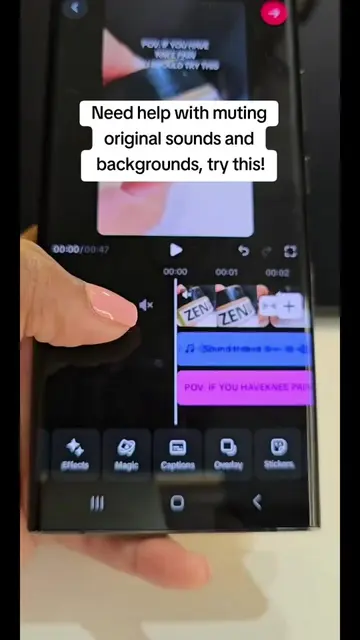 Need to get rid of the background sounds or oringinal voiceover when you recorde