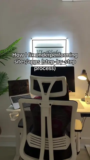 How I fix underperforming sites/apps (step-by-step process) #userexperience #fix