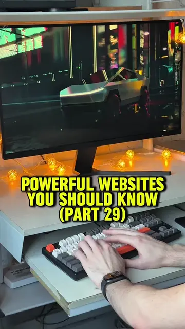 🚀 Did you know you can go to a website where you just type what you want to bui
