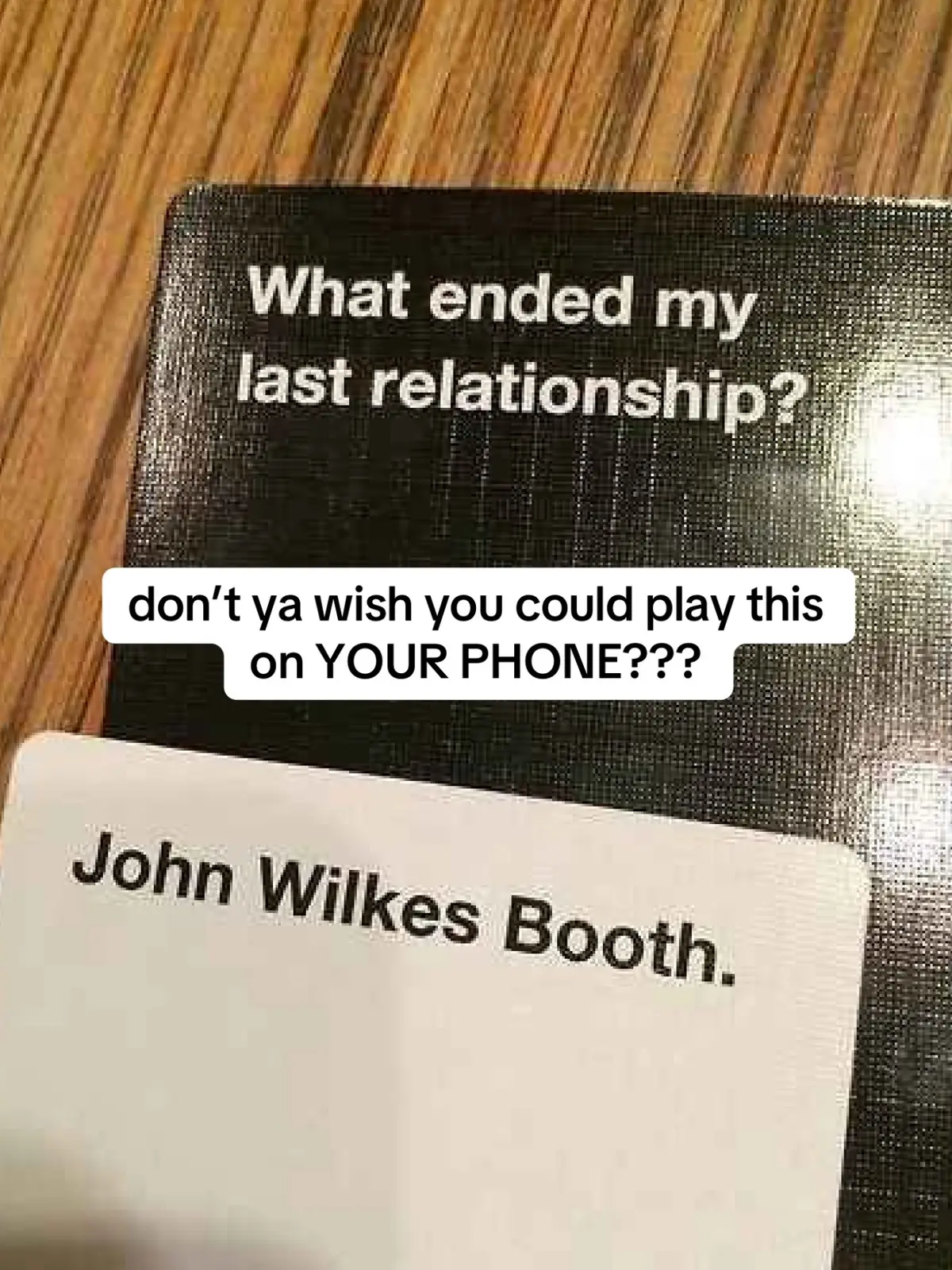 this is like omegle all over #omegle #cardsagainsthumanity #phonegame #dying #ca