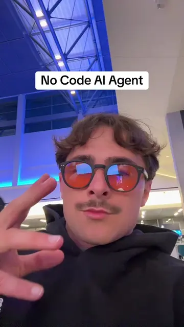 How to build a No Code Ai Agent in under 60 seconds  Follow for moreee  #n8n #ai