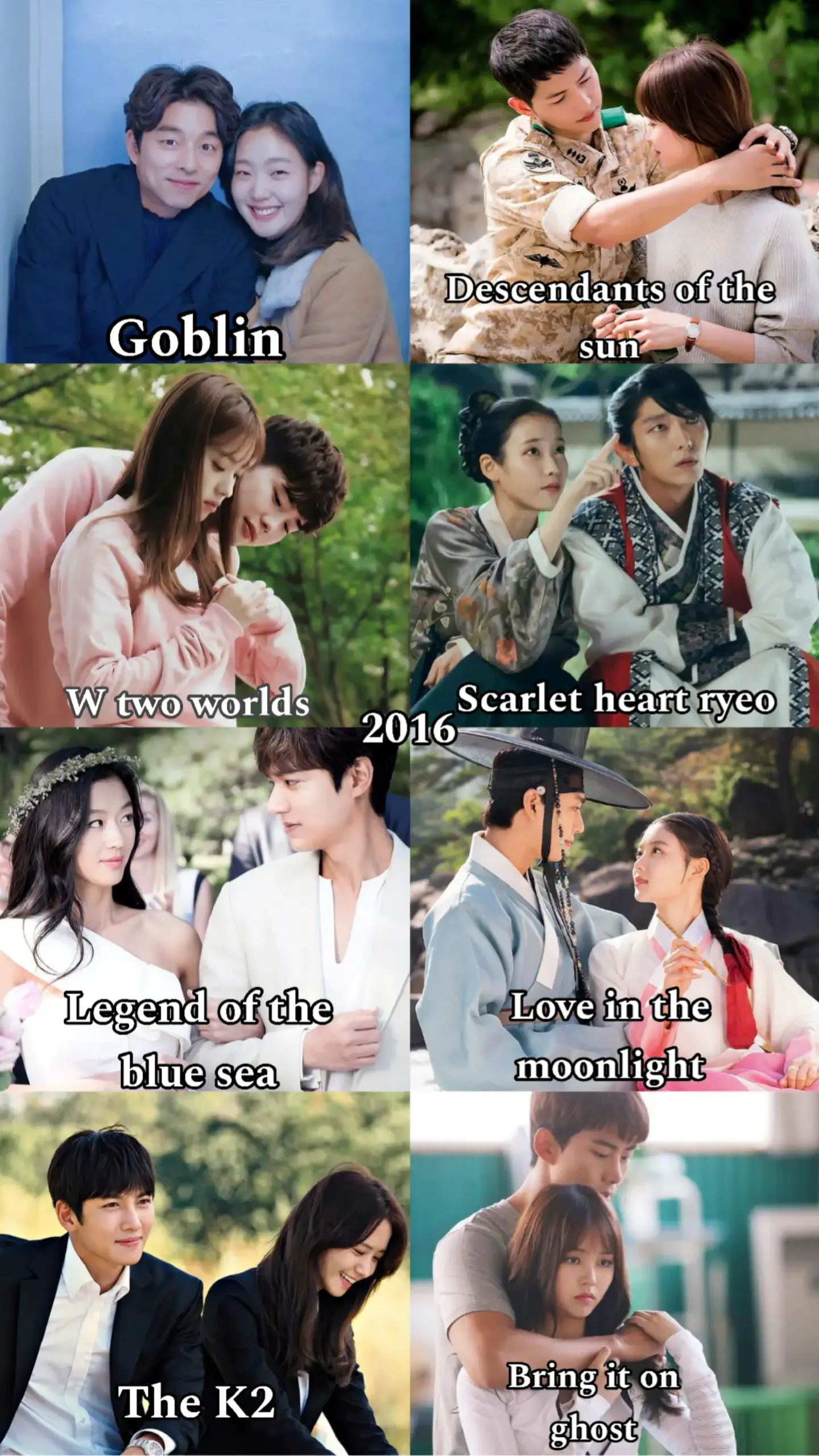 #kdrama #kdramarecommendation #fypage #foryoupage #goblin #descendantsofthesun #