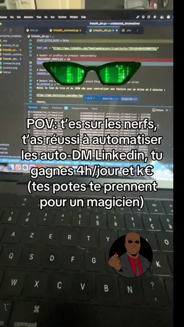 DM-moi pour le script BG 🥷 #aihacks #buildinpublic #airevolution 