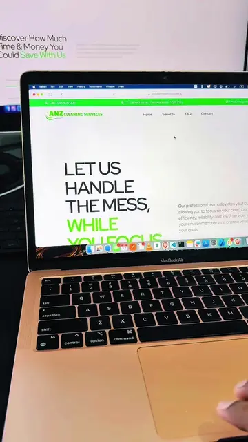🥰❤️ ✅ Cleaning Service Website for Australia - 🇦🇺 - our recent web developmen