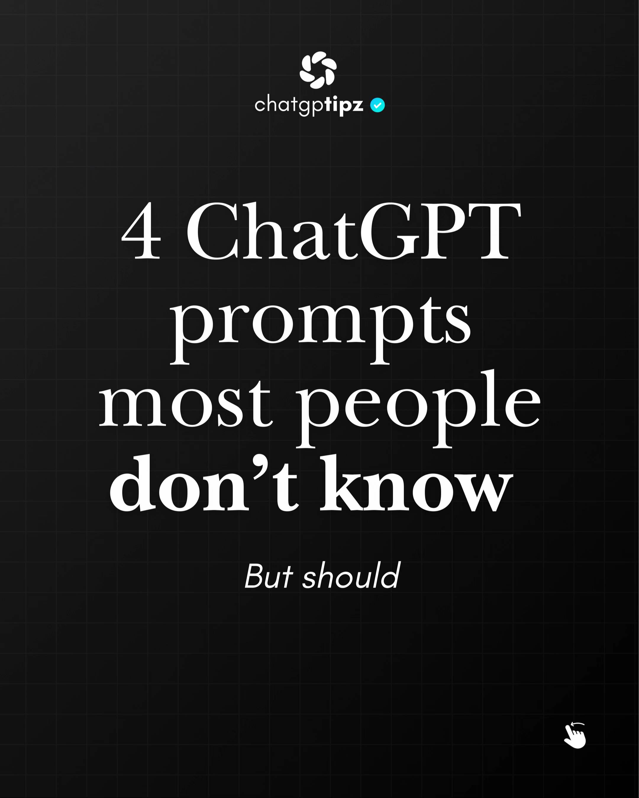 ChatGPT prompts most people don’t know