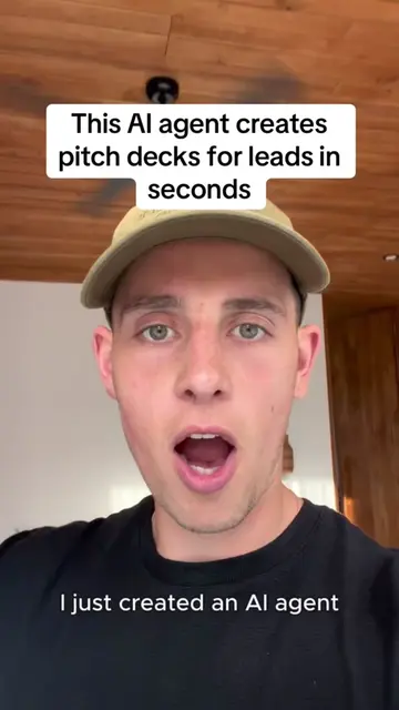 Saving 10-15 hours a week with an AI that writes my pitch decks for me #ai #aiag