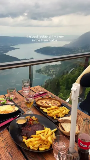 not gonna lie the drive up had me shaking in my boots though #france #annecy 