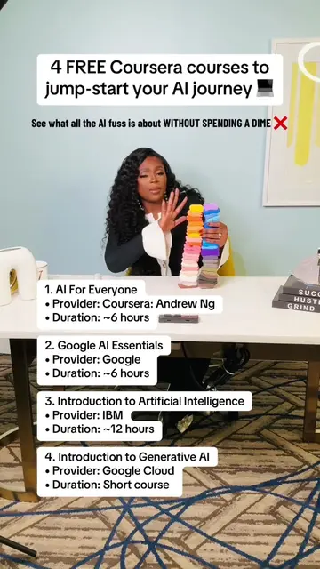 See what all the AI fuss is about WITHOUT SPENDING A DIME ❌ 4 free Coursera cour