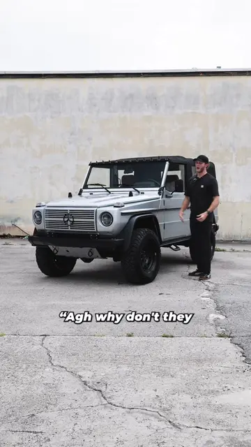 Would you drive a military G-Wagon that’s been updated to modern standards? #Let