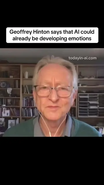 “Godfather of AI” Geoffrey Hinton says that AI could already have emotions such 