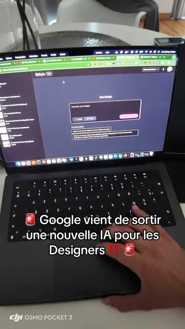 Teste la nouvelle Ia de Google pour les designers 🧑‍🎨 , c’est GRATUIT 🥷 #aiha