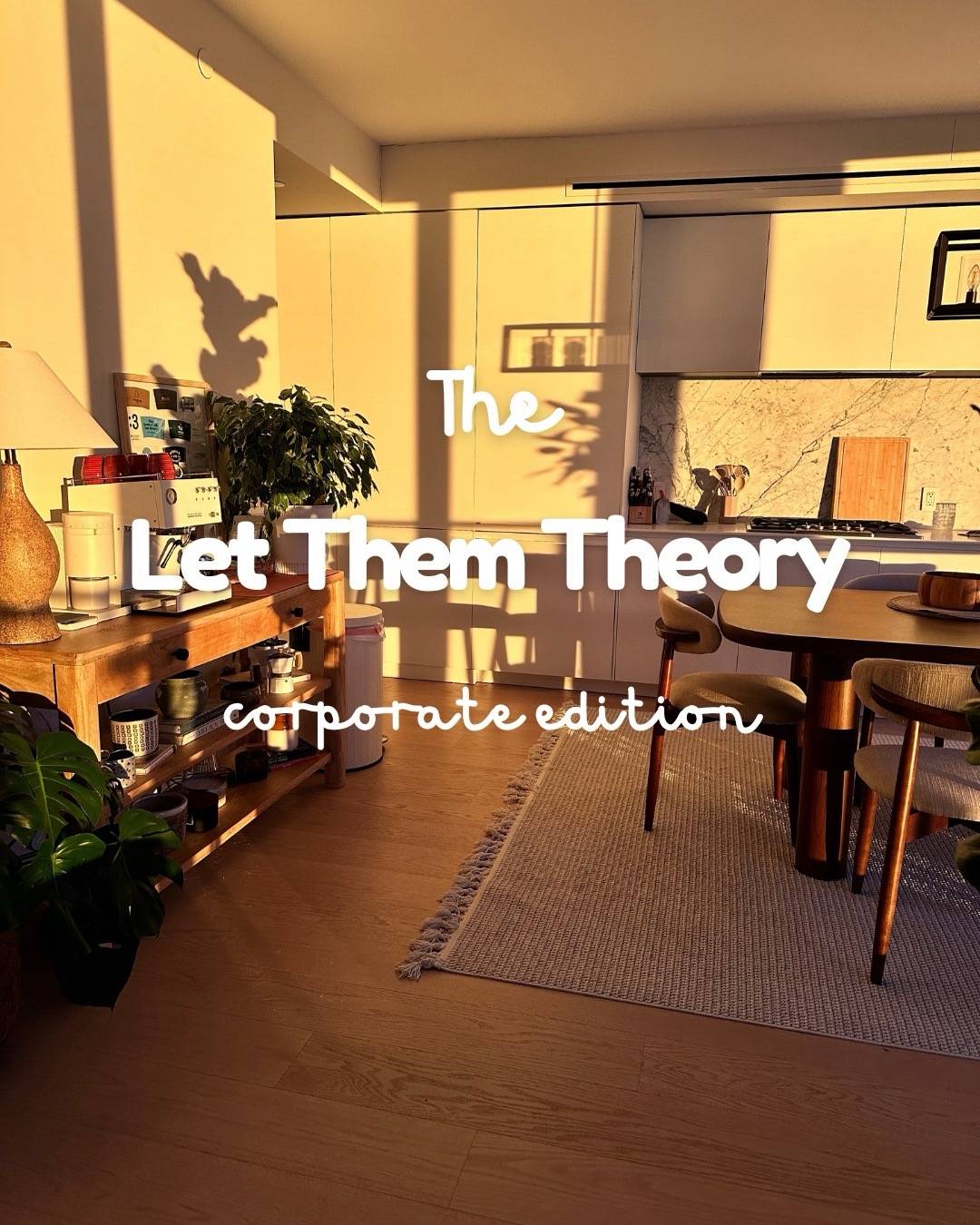 the let them theory has changed how I react to things tremendously. If you haven