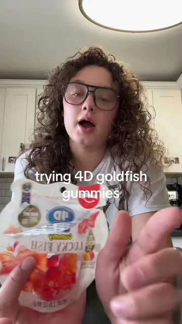 #gummies #candytastetest #4dgummies #amossweets #miniso #gummycandy #goldfish 