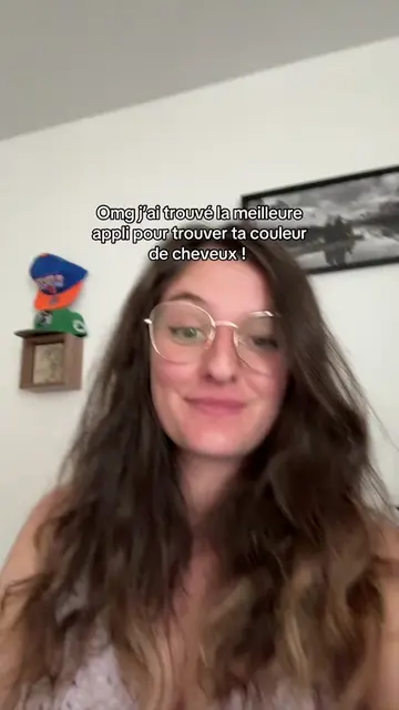 J’ai trouvé la meilleure appli pour trouver ta couleur de cheveux ! 👩🏻‍🦳 @Len
