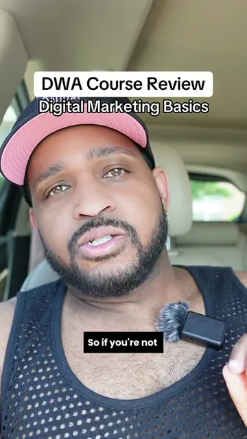 DWA Course Review 💻 ✨ This is the “Digital Marketing Basics” section. I wanted 