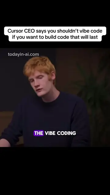 Cursor CEO Michael Truell says that he doesn’t recommend vibe coding if you want