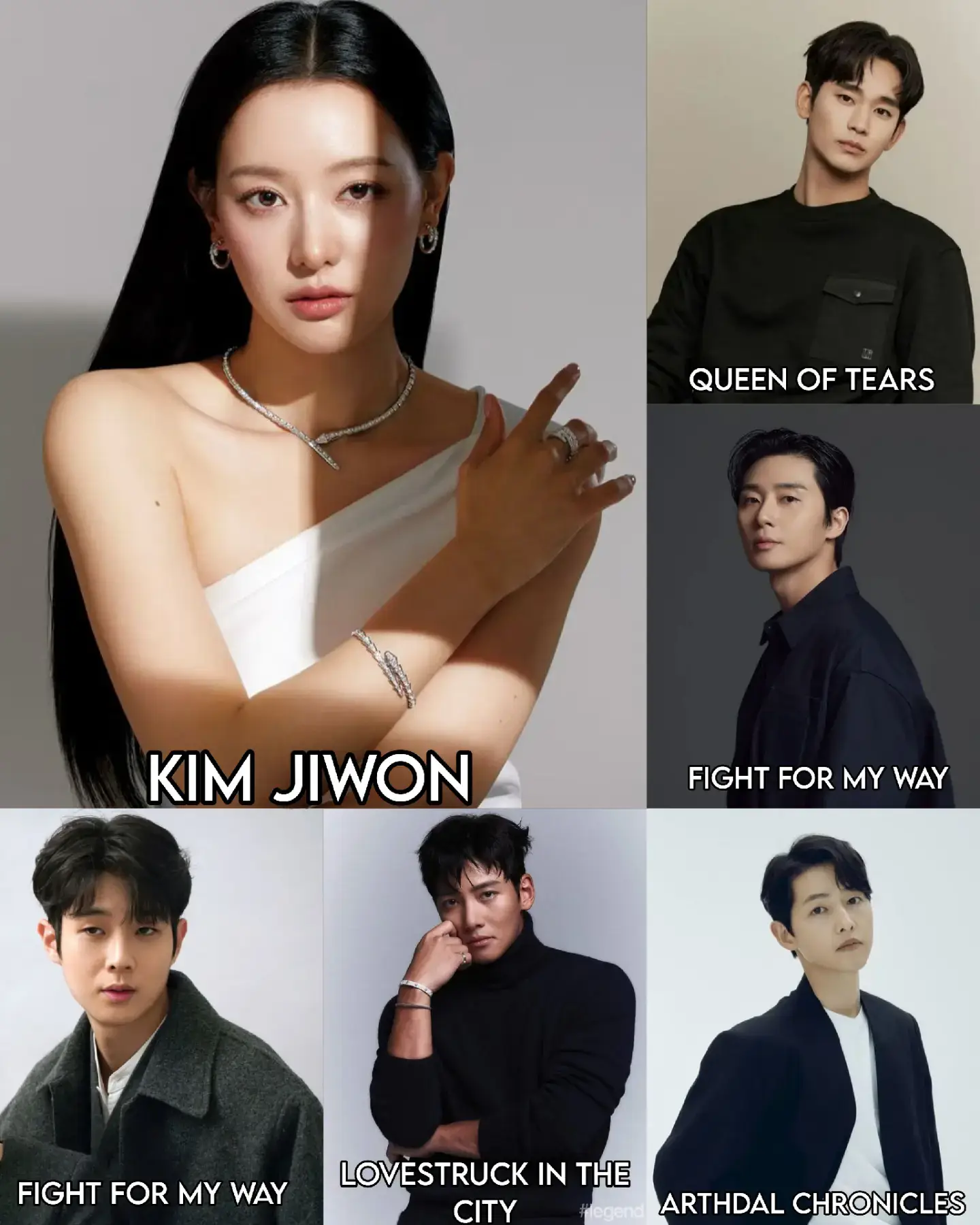 #kimjiwon #kimsoohyun #queenoftears #parkseojoon #fightformyway #songjoongki #ar