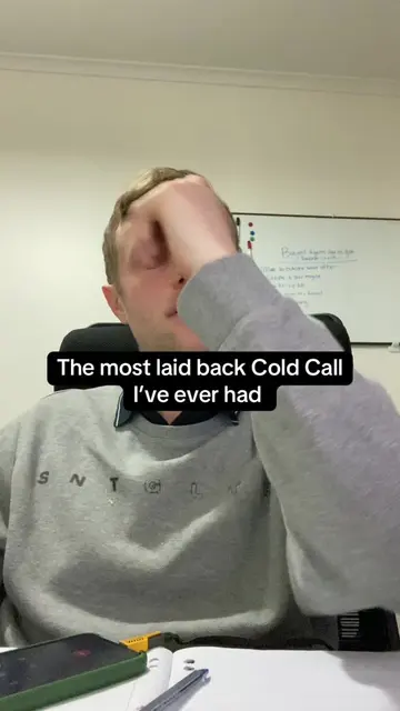 Been a while since I last cold called. Haven’t had to do cold calls for a while 