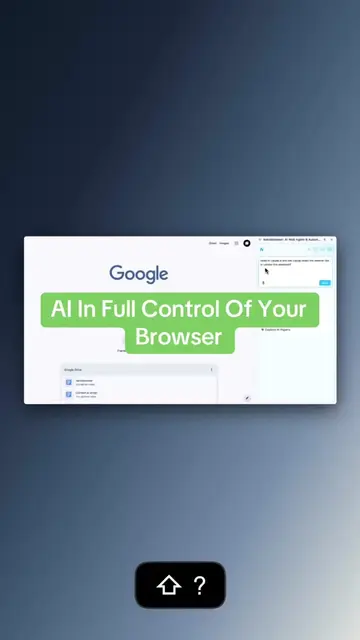 This AI agent can fully control your browser and can complete tasks! #ai #chatgp