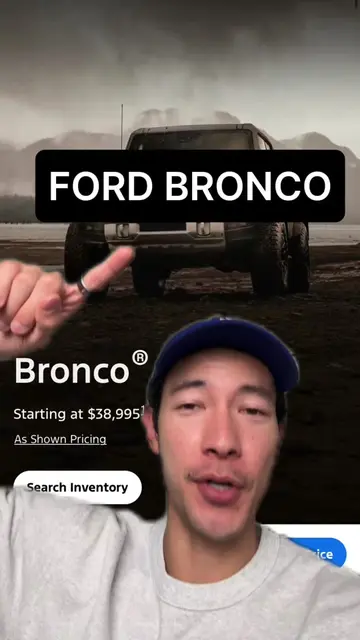Can you comfortably afford a Ford Bronco? #ford #fordbronco 