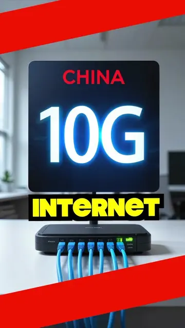 Have you Tried 10G Internet? #10g #highspeedinternet #chinatiktok #china #ai #in