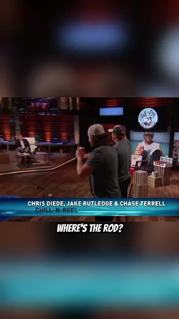 "You filmed that, didn't you?" 🤣 #sharktank #chillnreel #fishing #giftsforhim #