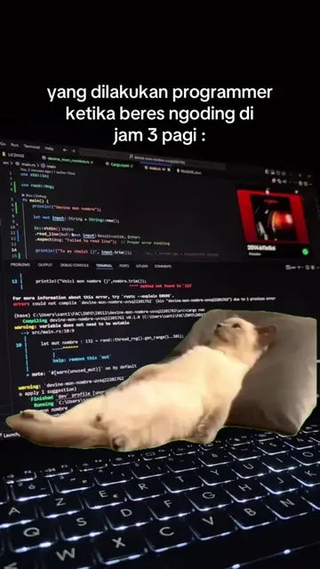 isi kepalanya apa ya? #codinglife #coding #programmer #programming #meme #coding
