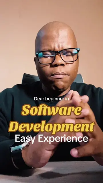 Dear Beginner in Software Development, Application Development, Website. #softwa