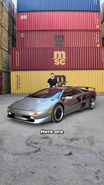 5 Fun Facts about the Lamborghini Diablo SV #LetsDriveIt Car from @We Are CURATE