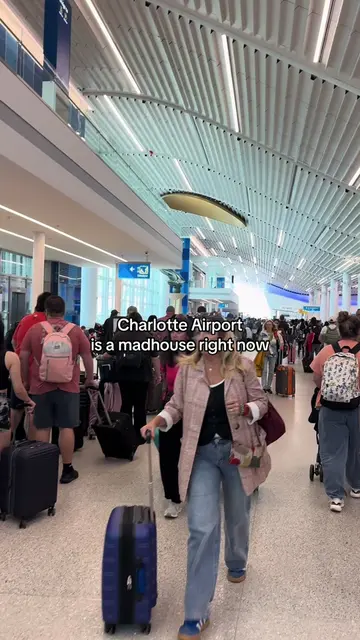 #clt #cltairport #traveltiktok  don’t forget to pack your patience. 