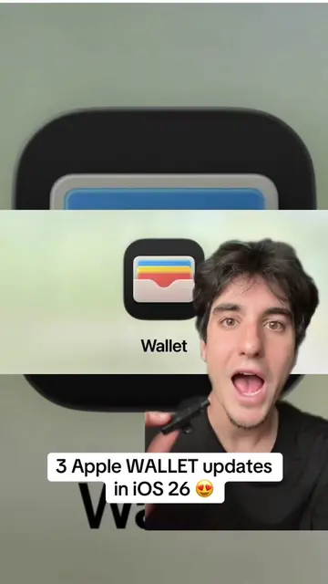The third one is most useful for me tbh #techtok #apple #ios26 #applewallet #iph
