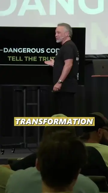 "Transformation starts with truth. Lies don’t just deceive you—they cage you." M