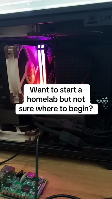 2 easy homelab projects. #homelab #selfhosted #docker #pihole #raspberrypi #tech