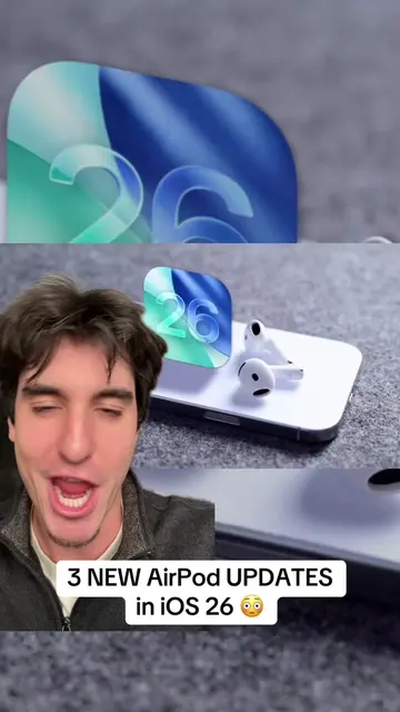 I think the last one will be most useful for me personally #techtok #airpods #io