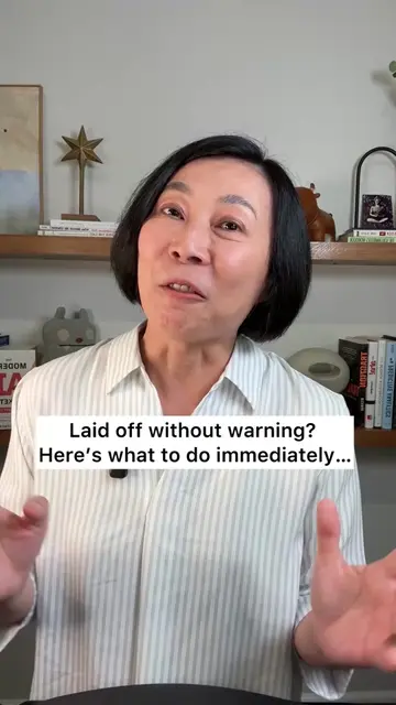 💥 She got laid off with ZERO warning after a glowing review. No red flags. No h