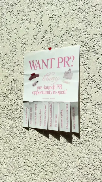 who wants some pr? calling all small creators & pink obsessed girlies 💓 picking