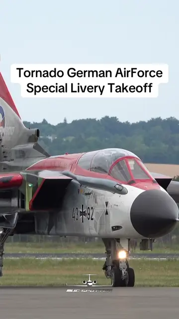 #special #livery #50years #tornado #bundeswehr #closeup #takeoff #taxi #colorful