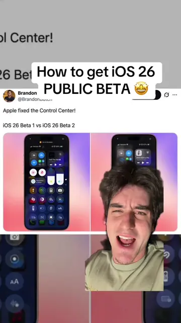 A much better beta for your every day device! #techtok #apple #ios26 #ios26beta 