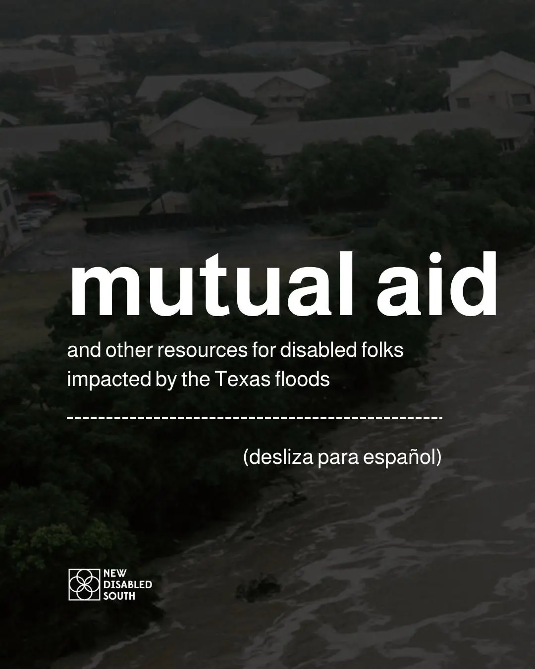 Image Descriptions:  1. mutual aid and other resources for disabled folks impact