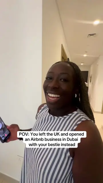 Having fun while making money? ✅ In April, I relocated to Dubai with my whole fa