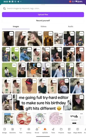 Because he deserves more than just a “happy birthday” text 🥹💌 Digital scrapboo