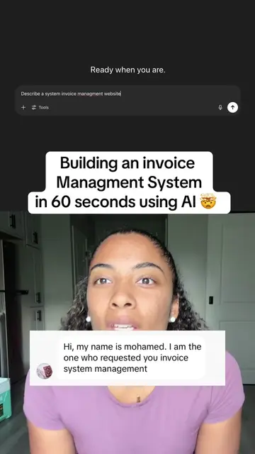 Let’s build a invoice system Managment website with AI #lovabledev #ai #fyp #for