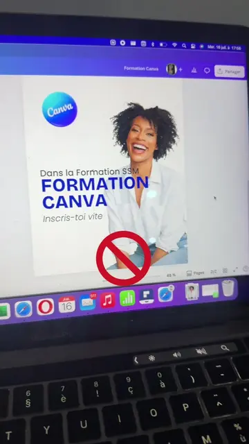 Canva Hack !  Comment rendre tes créa CANVA plus pro et clean !! Abonne toi si t