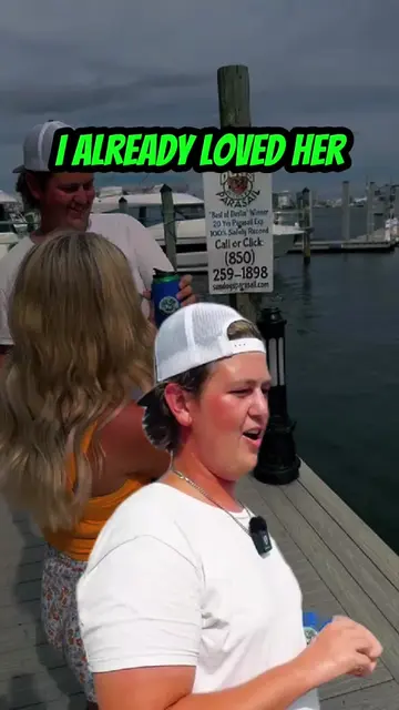 When you fall in love while doing a TikTok Live. #tiktoklive #fishing #koozie #h
