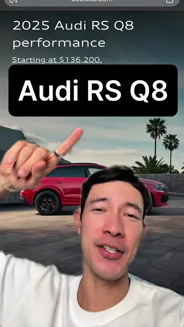 Can you afford an Audi RS Q8?  #audi #audirsq8 #budget 
