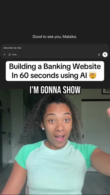 Ai can build a banking website. What else can AI do?! #lovabledev #ai #fyp #fory